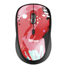 MOUSE WIRELESS YVI ROSSO