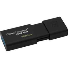 PENDRIVE 128 GB DATATRAVELER DT100 G3 USB 3.0 KINGSTON