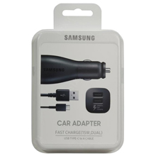 CARICABATTERIE FAST CHARGING + CAVO USB TYPE C BLACK