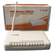 MODEM ROUTER ADSL2+ WI-FI - LAN - USB