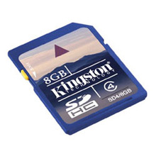 MEMORIA SD 8 GB CLASS 4 KINGSTON