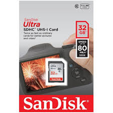 MEMORIA SD SANDISK ULTRA SDHC 32 GB CLASS 10