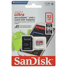 MICRO SD SANDISK ULTRA CLASSE 10 16 GB