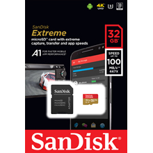 MICRO SD SANDISK EXTREME CLASSE 10 32 GB