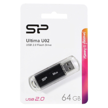 PENDRIVE USB 2.0 ULTIMA SILICON POWER 64GB NERA