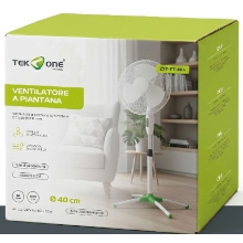 VENTILATORE A PIANTANA ALTEZZA REGOLABILE 50W