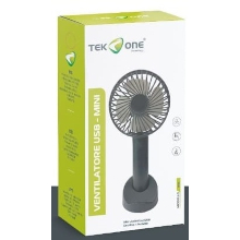 MINI VENTILATORE USB NERO 000BR04N