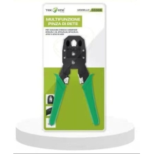 PINZA CRIMPATRICE PER CONNETTORI RJ45 8P/RJ12 6P/RJ11 4P