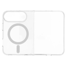 CUSTODIA CON SUPPORTO MAGSAFE PER IPHONE DUO TRASPARENTE