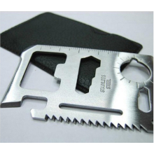 CARTA MULTIFUNZIONE DI SOPRAVVIVENZA 11 IN 1 CON CUSTODIA