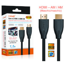 CAVO VIDEO VERSIONE 1.4 HDMI-HDMI 1.8M