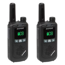 WALKIE TALKIES PROFESSIONALE BOAFENG BF-T17 2 PEZZI 2W NERI