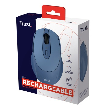 MOUSE WIRELESS TRUST ZAYA RICARICABILE BLU