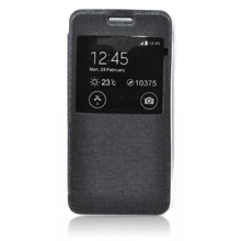 CUSTODIA S-VIEW CON SPORTELLO PER MICROSOFT LUMIA 635 NERA