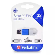PENDRIVE 32 GB VERBATIM STORE N FLIP USB 2.0