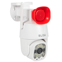 TELECAMERA DI SORVEGLIANZA WIFI 3MP PTZ CON MEGAFONO E AUDIO BIDIREZIONALE