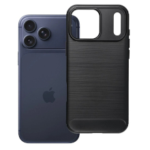 CUSTODIA MAX CARBON PER IPHONE 18 PRO MAX NERA
