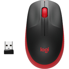 MOUSE WIRELESS LOGITECH M190 ROSSO