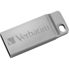 PENDRIVE 16 GB VERBATIM IN METALLO SILVER
