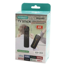 TV STICK HDMI 4K 8GB RAM + 128GB ROM