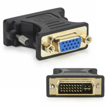 ADATTATORE VULTECH DVI MASCHIO VGA FEMMINA