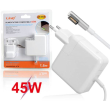 ALIMENTATORE MACBOOK AIR 45W CONNETTORE MAGSAFE TIPO L 5 PIN