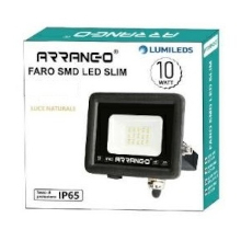 FARO LED SLIM 10W 6500K LUCE NATURALE SMD IP65
