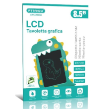 TAVOLETTA GRAFICA LCD DINOSAURO 8.5 POLLICI