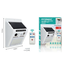 FARETTO LED A ENERGIA SOLARE CON SUONO ALLARME E TELECOMANDO
