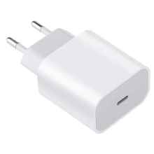 CARICABATTERIA USB-C PD 20W BIANCO BULK