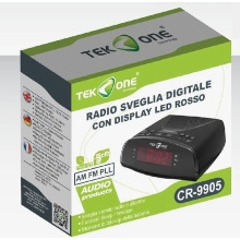 RADIO SVEGLIA FM CON DISPLAY A LED CR-9905