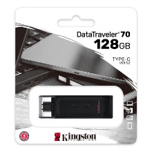 PENDRIVE KINGSTON TYPE-C 3.2 128 GB BLACK