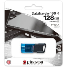 PENDRIVE USB KINGSTON DT80M/128GB TYPE-C 3.2 128GB 200MB/S