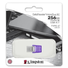 PENDRIVE USB KINGSTON 256GB DUAL USB-A+USB-C