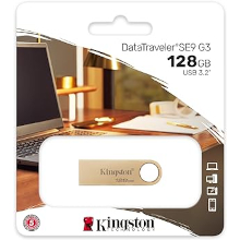 PENDRIVE KINGSTON USB 3.2 DT SE9 G3 128GB GOLD