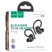 AURICOLARI WIRELESS BLUETOOTH HOCO EQ33 TWS CON ARCHETTO NERI