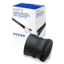 GUAINA AVVOLGICAVO PER CAVI CON GANCIO E ANELLO 100X85MM