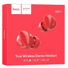 AURICOLARI BLUETOOTH HOCO EW17 ROSSI