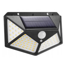 FARETTO SOLARE 100 LED CON SENSORE DI MOVIMENTO