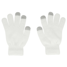 GUANTI PER TOUCH SCREEN SMARTPHONE BIANCHI