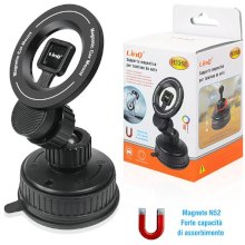 SUPPORTO MAGNETICO PER SMARTPHONE DA AUTO CON ROTAZIONE DI 360 GRADI
