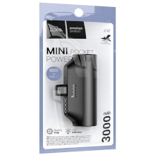 POWER BANK HOCO J147 3000MAH CONNETTORE TYPE-C NERO