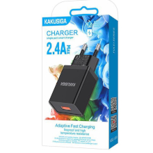 CARICABATTERIA USB KSC-930 2.4A NERO