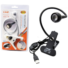 LAMPADA LED A CLIP CON CAVO USB