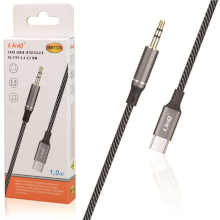 CAVO AUDIO DA TYPE-C A JACK 3.5MM 1M