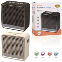 CASSA BLUETOOTH LUCI RGB FM/MICROSD/USB NERA-GOLD