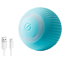 PALLINA AUTOMATICA RICARICABILE CON LUCI LED PER GATTI