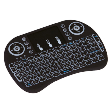 TASTIERA WIRELESS MINI KS-2 CON TOUCHPAD E LUCI LED