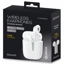 AURICOLARI BLUETOOTH 5.0 TWS PM1010W BIANCHI