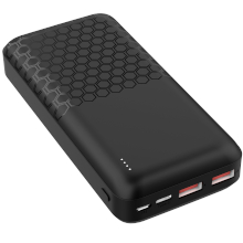 POWER BANK 20000MAH USB-C PD 20W USB-A 22.5W E CAVO USB-C 100CM NERO